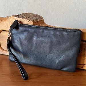 Lisa Robertson Leather Wristlet